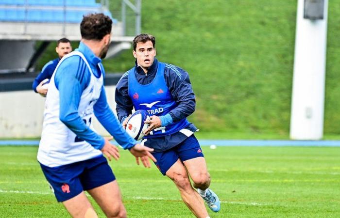 XV de Francia – Matthieu Jalibert ausente, Damian Penaud también… El grupo de los 42 se prepara para Argentina