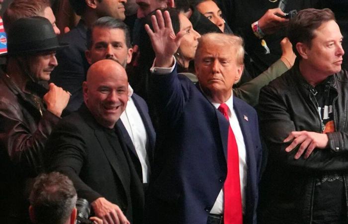 La presidencia de Trump es “positiva para el mundo”, dice el presidente de UFC, Dana White