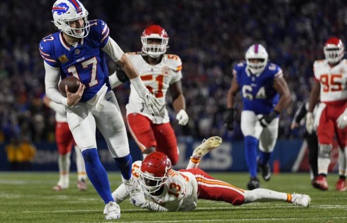 La carrera de 26 yardas de Josh Allen sella la victoria de los Bills por 30-21 sobre KC y pone fin a la apuesta de los Chiefs por una temporada perfecta