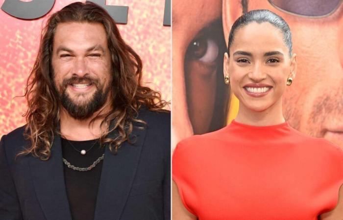 Jason Momoa y su novia Adria Arjona intercambian emojis de corazón y se llaman ‘Mi Amor’ en Instagram