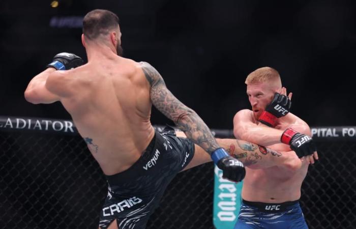 Bo Nickal derrotó. Paul Craig en UFC 309: Mejores fotos