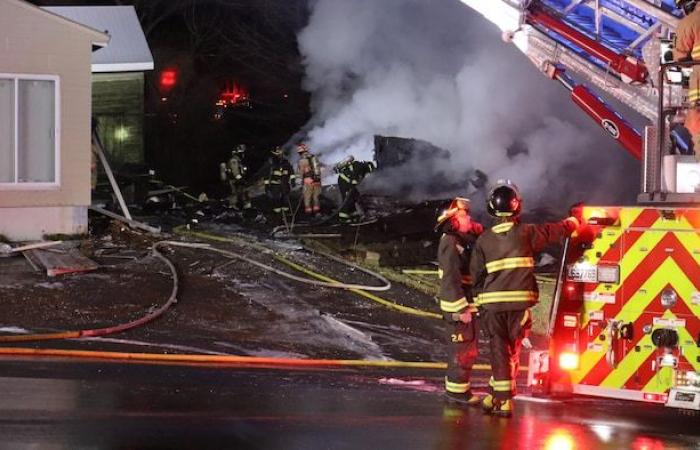 Fin de la investigación tras un incendio mortal en Saint-Georges-de-Beauce