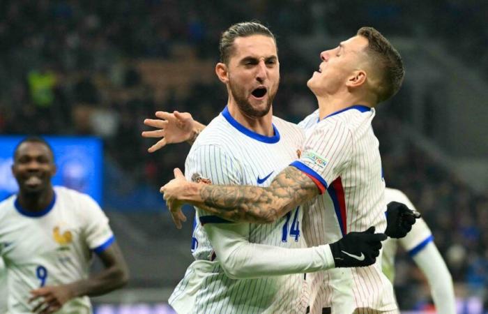 Liga de Naciones: Francia se venga de Italia, Israel vence a Bélgica