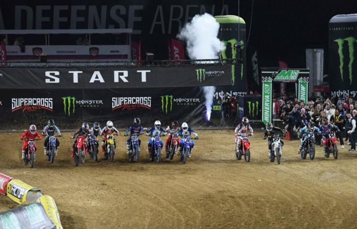 Anthony Bourdon y Cooper Webb dan la sorpresa en el primer día del Supercross de París