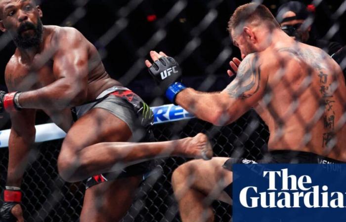 Jon Jones noquea a Stipe Miocic para retener el título de UFC mientras Trump observa | UFC