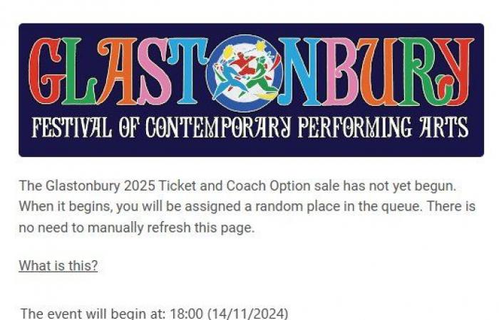 Los fanáticos de Glastonbury están ‘nerviosos’ por la venta general de entradas después de agotarse las entradas iniciales de 32 minutos