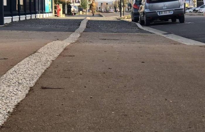 Cerca de la estación, las calles Île d’Or y Nouvelle en construcción hasta la primavera