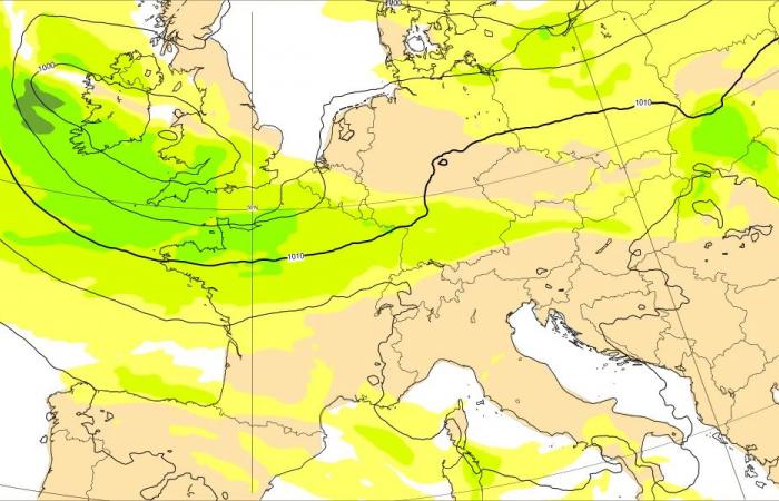 Tormenta invernal sobre Europa: el martes habrá tormenta y luego nevará “hasta abajo”