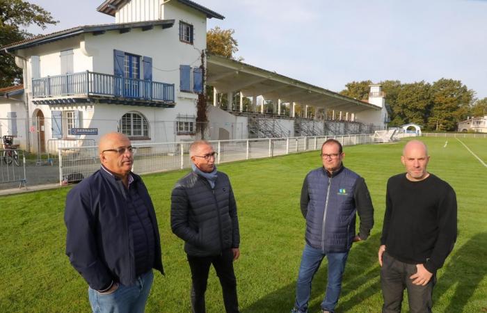 Tras la renovación, ¿cómo quedará el estadio de Soustons, pequeña joya de la arquitectura vasco-landesa?