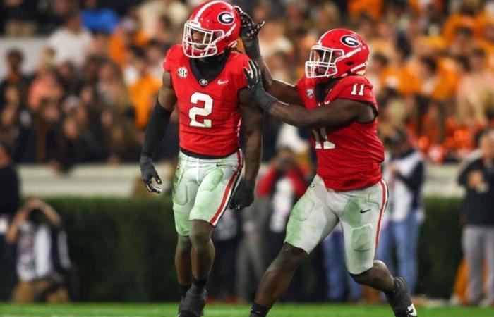 Los ajustes de Georgia dan sus frutos con la victoria cuando Dawgs dejó fuera a Tennessee en la segunda mitad