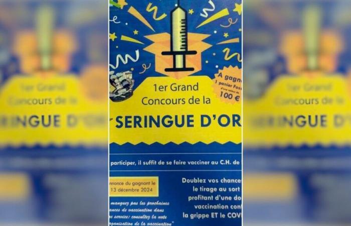 Una cesta llena para vacunarse: un hospital del Marne suspende su “concurso de jeringas de oro”