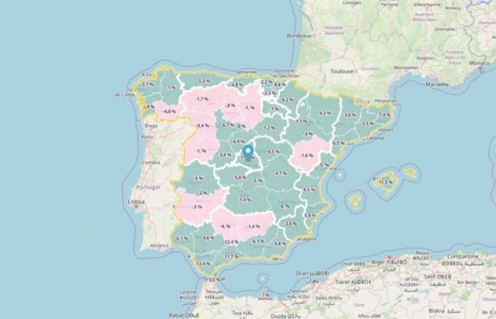 Las 5 provincias de España donde más aumentan los precios de las viviendas