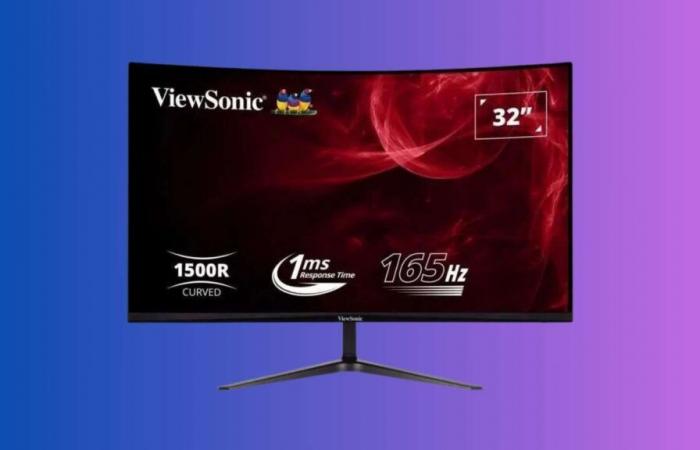 Cdiscount rompe el precio de esta pantalla curva para PC Gamer de ViewSonic