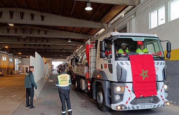 Un segundo convoy marroquí llega a Valencia