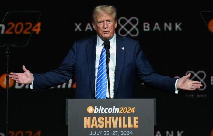 Trump Media en conversaciones para comprar la plataforma de comercio de criptomonedas Bakkt