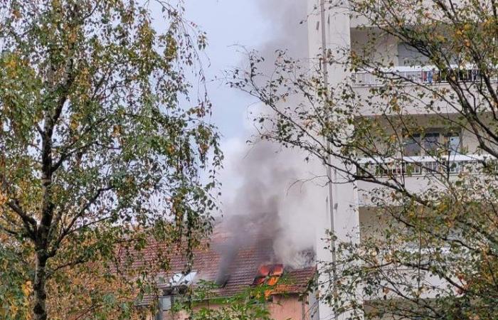 un muerto en incendio de edificio