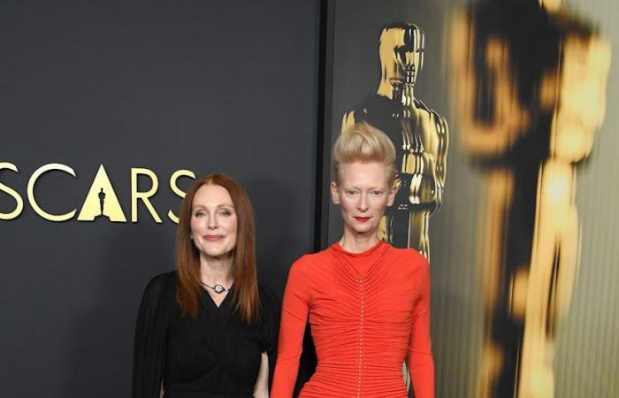 Las miradas de las celebridades en los Governors Awards 2024 dieron importantes premios Oscar