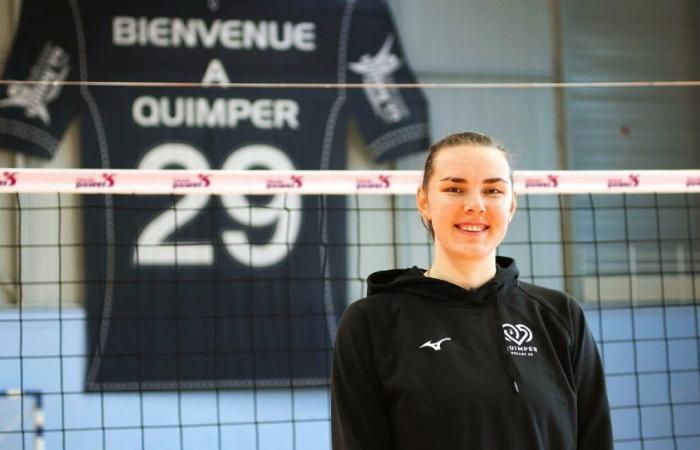 De Ucrania a Quimper, la nueva vida de Diana Meliushkyna en Quimper Volley 29, dentro y fuera del campo