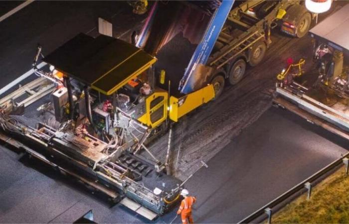 Parte de la autopista A61 cerrada dos noches consecutivas por obras en Aude