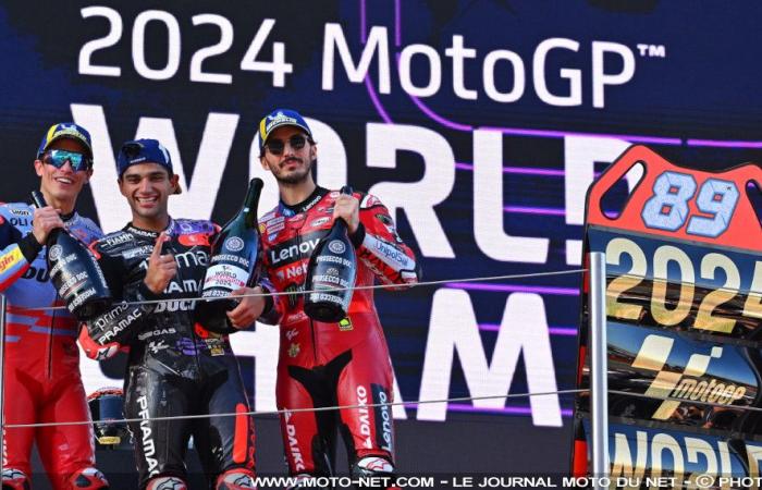 Ducati sigue siendo campeona de MotoGP en 2024 pero pierde su número 1