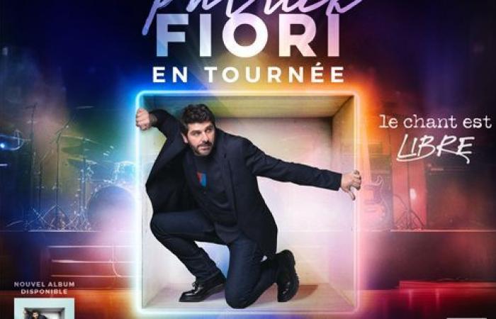 Intenta ganar dos entradas para ver a Patrick Fiori en concierto en el Seine Musicale el 7 de mayo de 2025