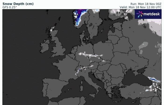 Ofensiva invernal en Europa, inundaciones en Honduras, sucesivos tifones en Filipinas,… noticias del tiempo en el mundo 18/11/2024