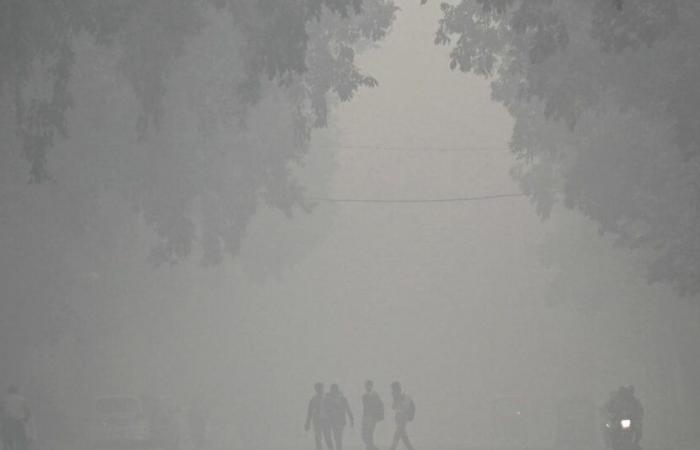 La contaminación del aire es 60 veces mayor que los estándares en Nueva Delhi.