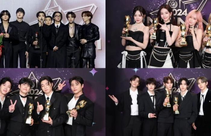 Los ganadores del día 2 de los Korea Grand Music Awards 2024 – K-GEN