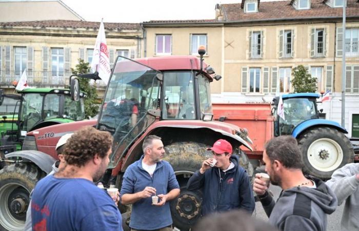 Ira de los agricultores: “Utilizaremos los medios necesarios, lástima por las consecuencias”, decenas de tractores llegaron a la prefectura de Gers