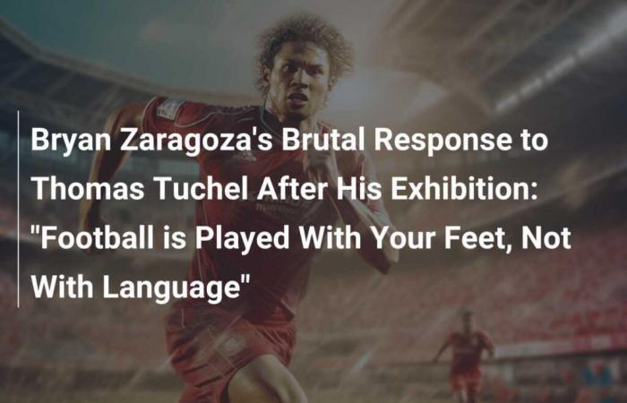 La brutal respuesta de Bryan Zaragoza a Thomas Tuchel tras su exhibición: “El fútbol se juega con los pies, no con el lenguaje”