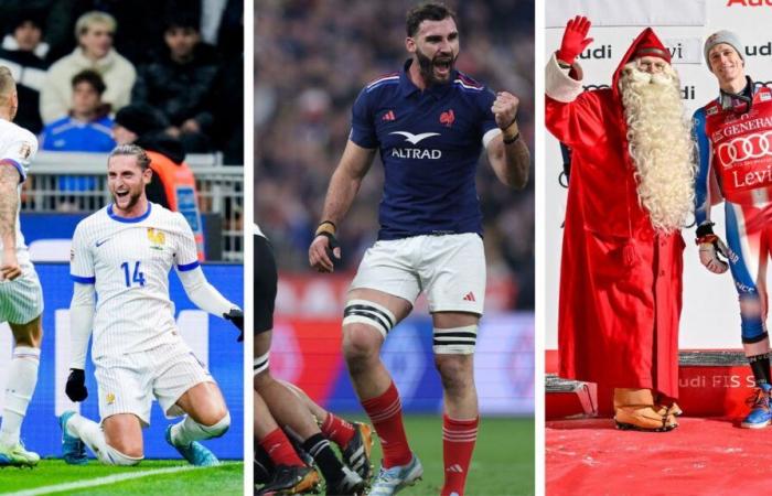 Los equipos franceses de rugby y de fútbol dan un espectáculo, la Navidad adelantada a su tiempo, el Emperador Pecador de Turín… El resumen deportivo del fin de semana