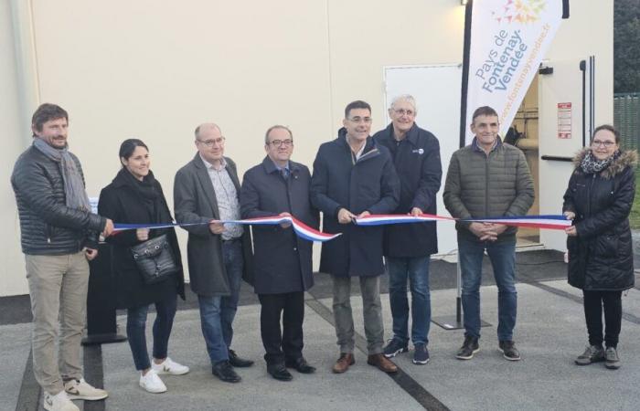 Por primera vez en el sur de Vendée, una piscina se calienta con leña