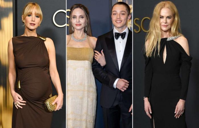 Jennifer Lawrence, Angelina Jolie y más momentos de estilo en los Governors Awards