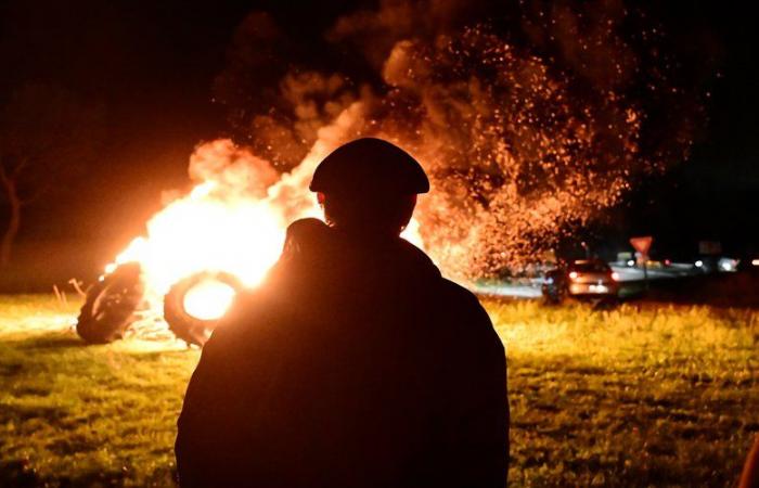 “Si tengo que morir para que otros puedan vivir de su profesión, lo haré”: en Carcasona, hogueras encendidas por agricultores en señal de protesta