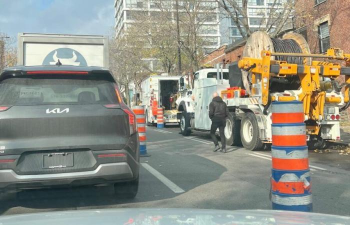 Obra no autorizada por la ciudad: Hydro-Québec se disculpa por provocar un atasco en hora punta en Montreal