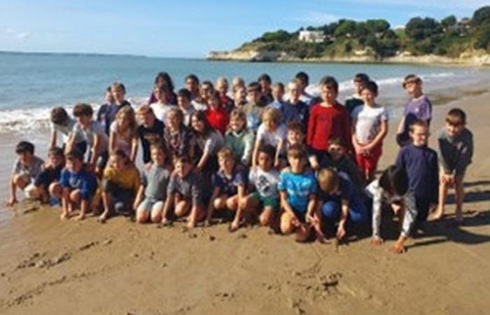 Magnífica clase de mar en Charente-Maritime para la escuela primaria Immaculée Conception de Lectoure