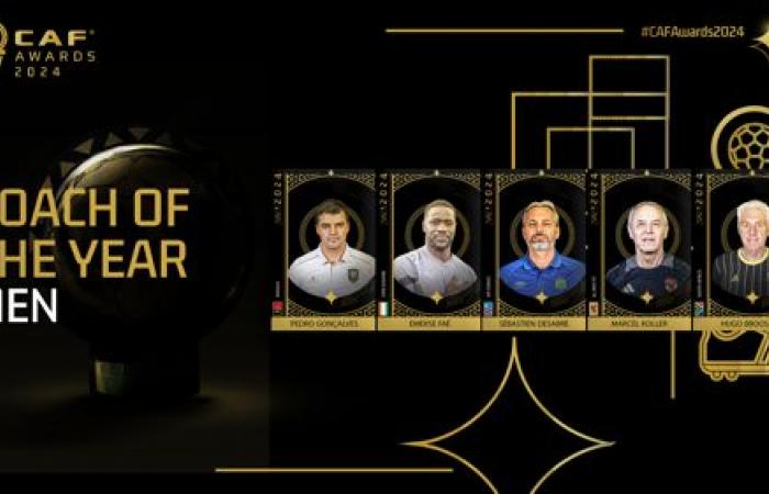 Hakimi, Lookman, Guirassy, ​​Adingra y Williams figuran en la lista de los cinco mejores hombres de los #CAFAwards24