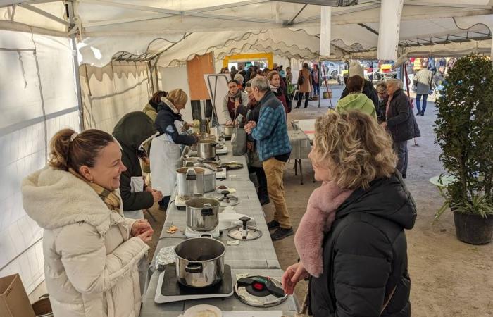 Gran éxito del Potage des chefs de Puy-en-Velay con mil litros vendidos