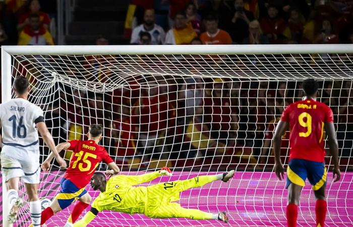 Liga de Naciones: Suiza derrotada hasta el final por 3-2 en España