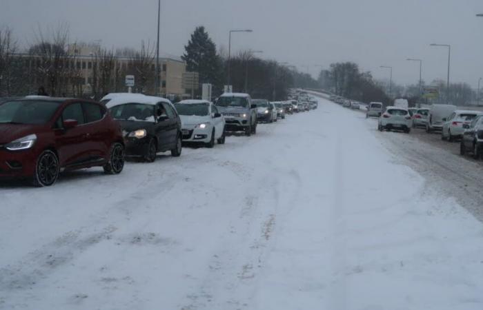 Informe meteorológico. ¿Un día difícil por delante en Côte-d’Or? En Dijon, se esperan 7 cm de nieve el jueves