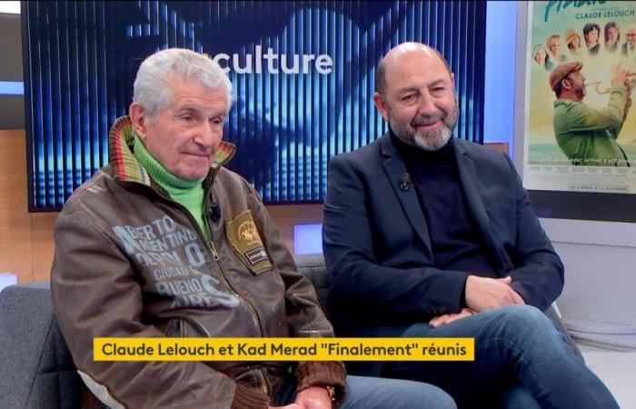 Claude Lelouch y Kad Merad “por fin” reunidos