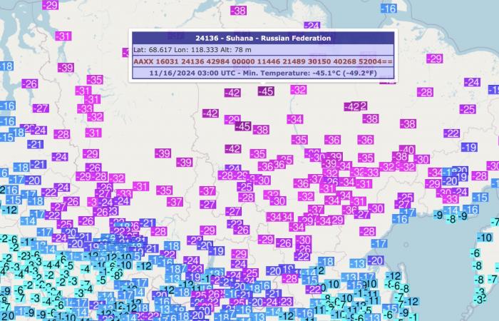 Ofensiva invernal en Europa, inundaciones en Honduras, sucesivos tifones en Filipinas,… noticias del tiempo en el mundo 18/11/2024