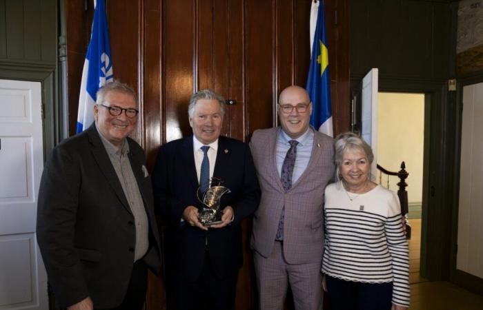 El Premio Acadie-Québec se otorga a Michel Robitaille