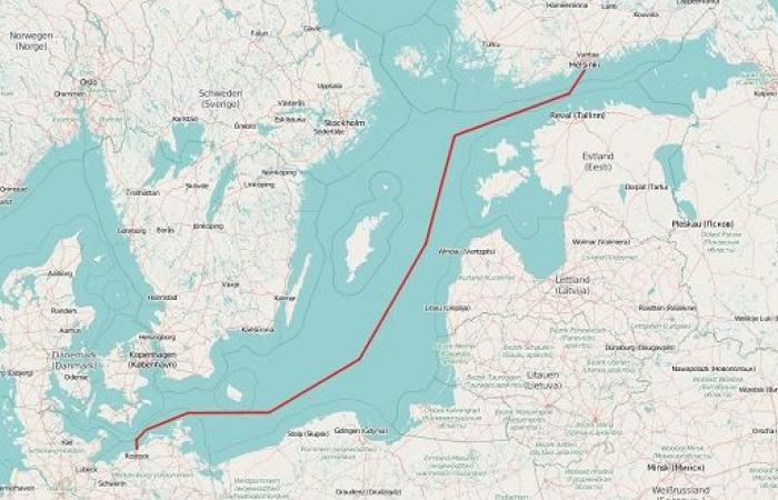 El cable submarino que une Finlandia con Alemania cortado por una “fuerza externa”