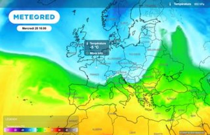 Antes de la llegada del frío y la nieve, se pronostican fuertes lluvias para las próximas horas en Francia