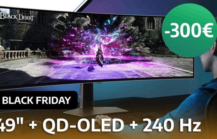 ¡Estos dos comerciantes han decidido bajar el precio de la pantalla de PC para juegos OLED Samsung Odyssey G9 para este Black Friday!