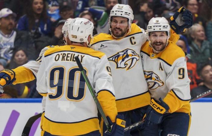 Nashville gana y Roman Josi alcanza los 700 puntos – rts.ch