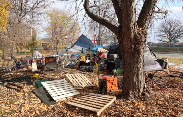 Itinerancia | Inminente desmantelamiento de parte del campamento de la calle Notre-Dame