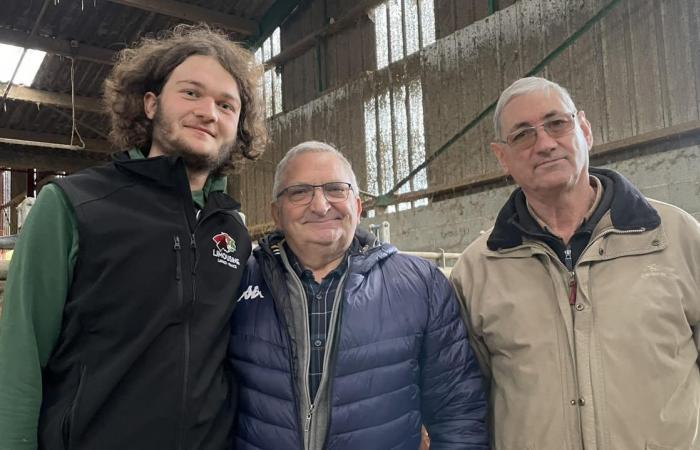 al frente de una explotación ganadera a los 22 años, Lucas Boulat, en elogio de la valentía