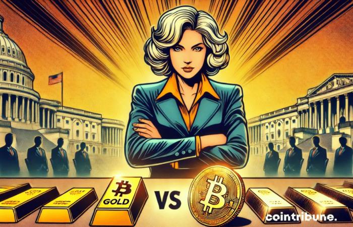 ¿Qué pasaría si Estados Unidos cambiara su oro por Bitcoin? ¡La impactante propuesta de un senador republicano!